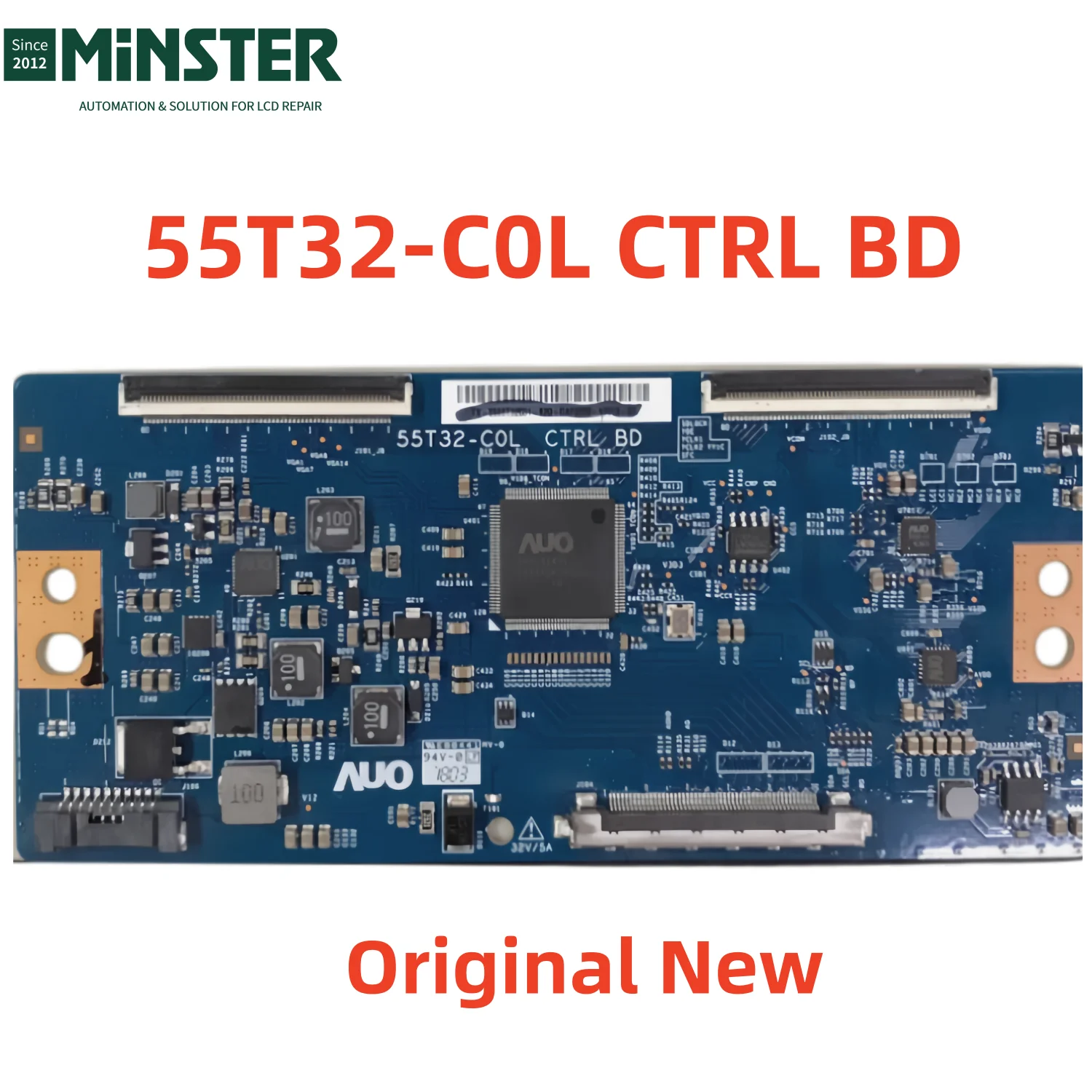 Original New 55T32-C0L 55T32-COL CTRL BD 4K Tcon T-con Logic Board Card Plate for 55 inches Led Tv Screen Panel Display Repair