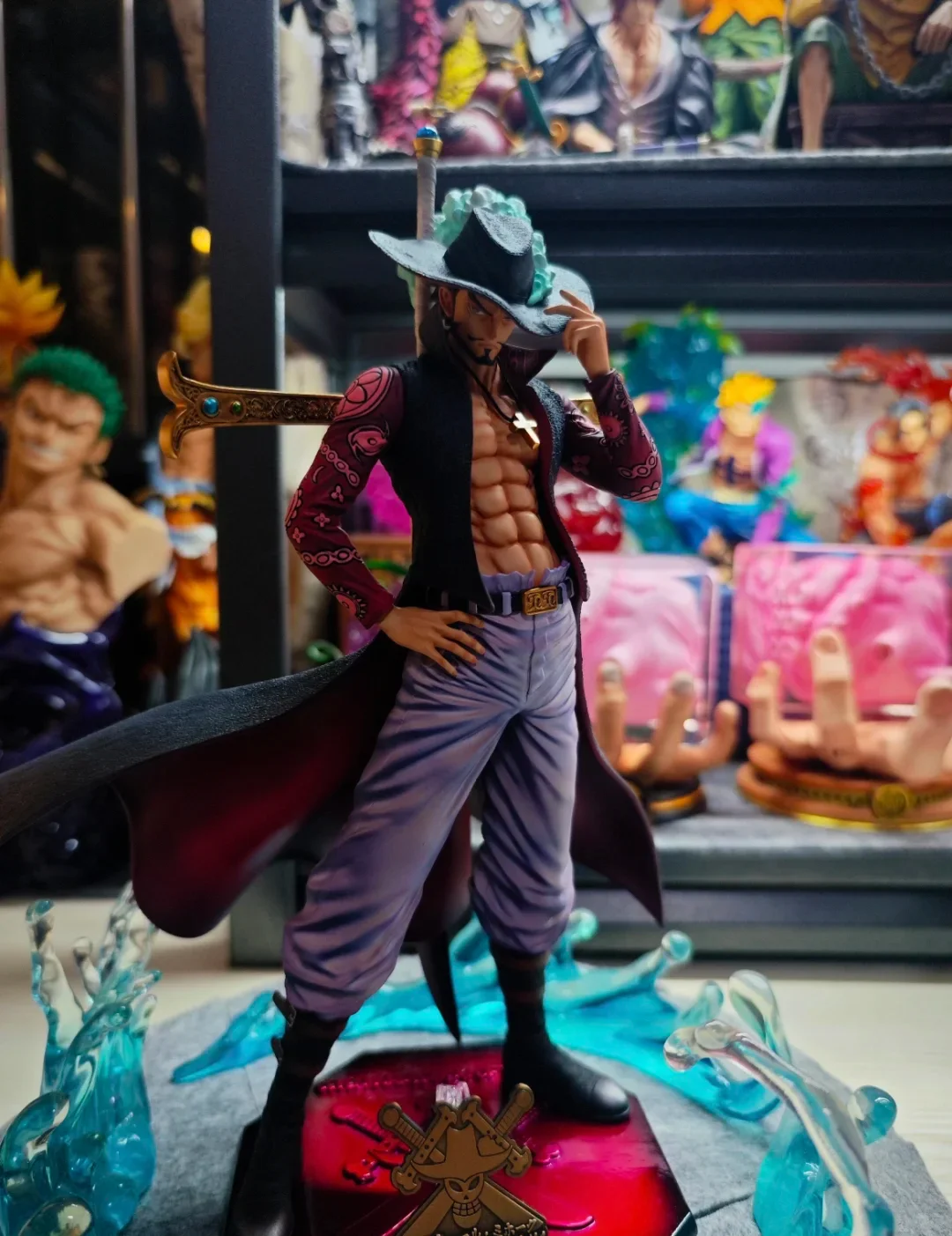 

Новый кусок Dracule Mi Hawk Фигурки Mi Hawk Аниме Фигурка Статуя из ПВХ Модель Кукла Коллекция Украшения Комнаты Игрушки Подарки Для Детей