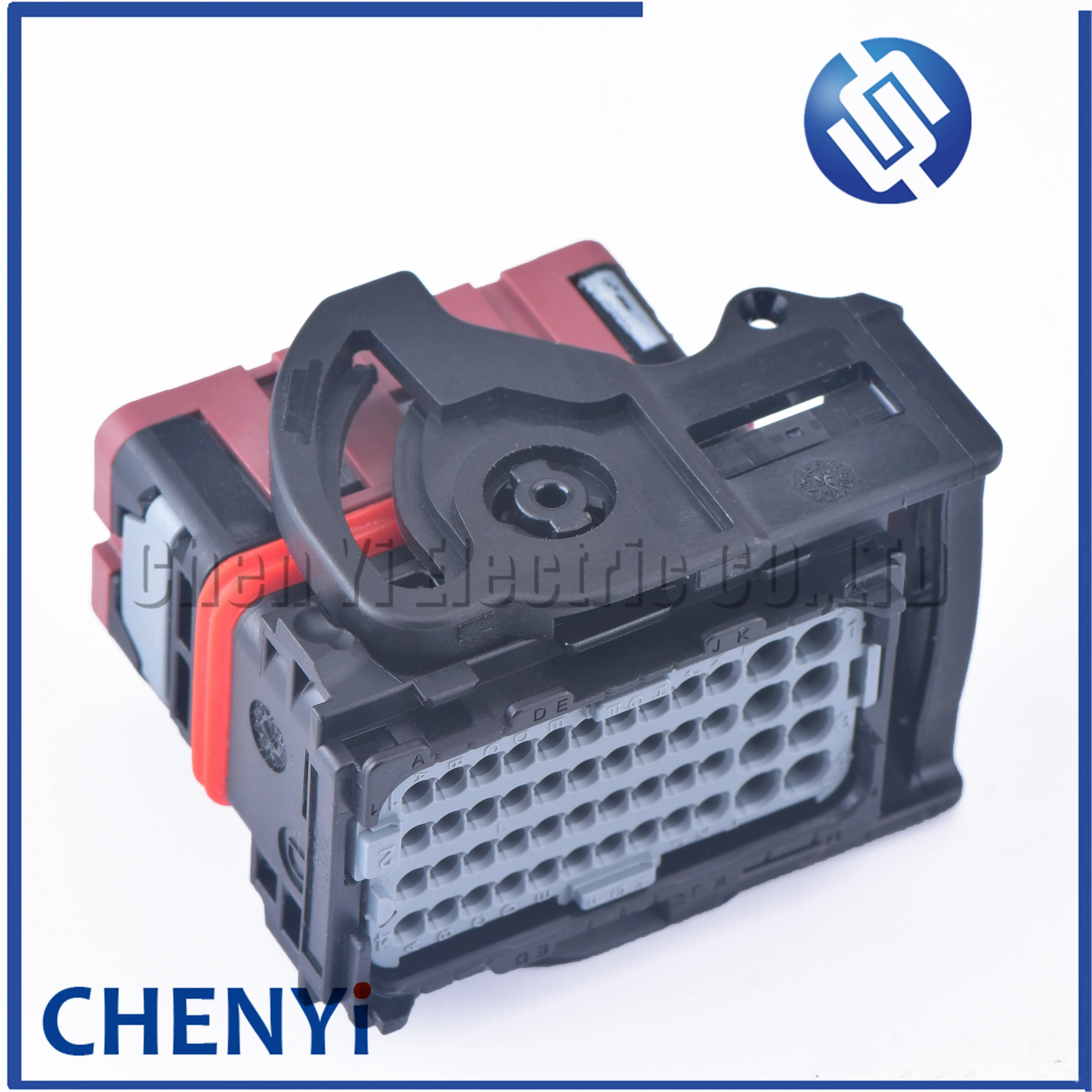 Brown 48 Pin way CMC Receptacle Hybrid Modular Wiring Plug ECU connector With Terminals 64320-3319 64319-1301 643201319