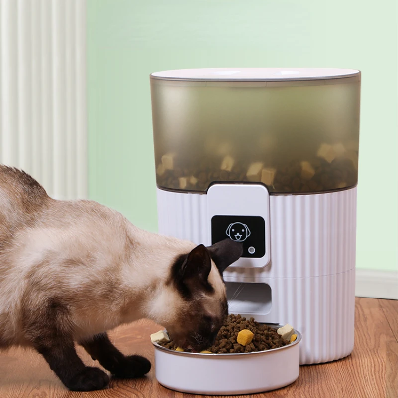 Cat Automatic Pet Feeder Cat Pet Feeding Dog Feeding Machine Cat Food Machine Timing