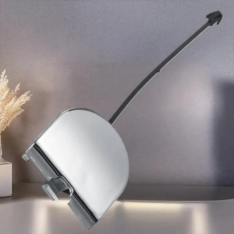 

1 шт., автоматическая модификация, задний буксирный крюк, защитная крышка, хромированная для Fiat 500 500C 2007-2012