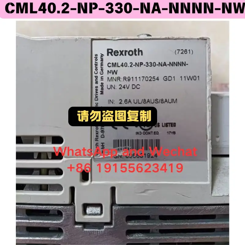 Used CML40.2-NP-330-NA-NNNN-NW modular Functional test OK
