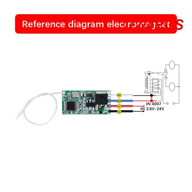 1/2/4PCS 433mhz DC 12V 3.6V 5V 9V 24V Mini Relay Wireless RF Remote Control Switch LED Lamp Controller Micro Receiver