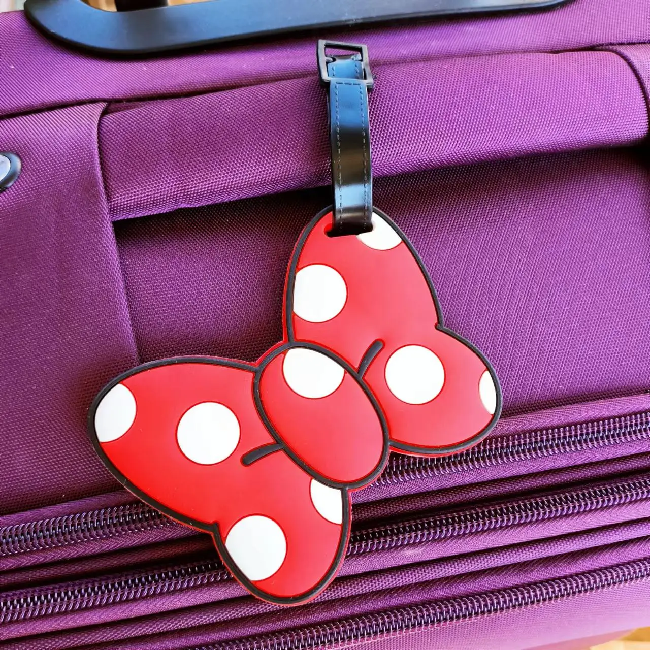 Kawaii Design Bagagelabel Vrouwen Reisaccessoires Mooie Cartoon Pvc Bagagelabel Mannen Draagbaar Anti-Verlies Adres Naamplaatje