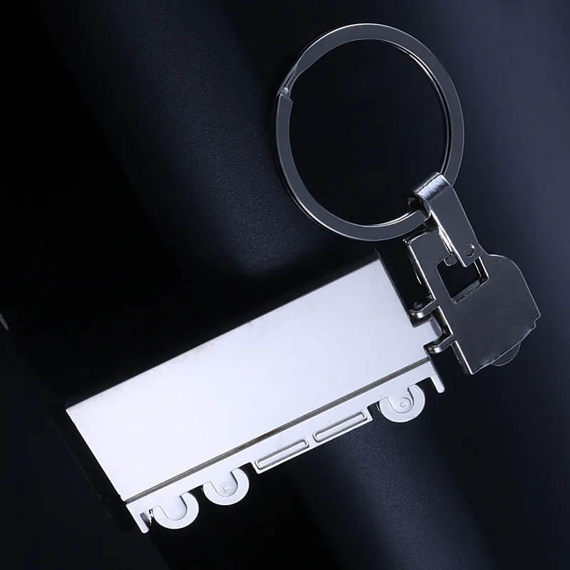 New Large Truck Key Chain Simple Classic Wild Fashion Truck Shape Mini Truck Car Key Ring K5113