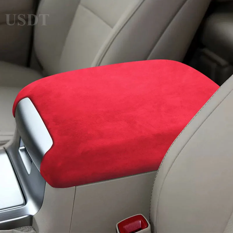 For Toyota Land Cruiser 200 LC200 300 LC300 2022 2023 - 2010 Leather Car Center Console Armrest Box Cover Mat Protection