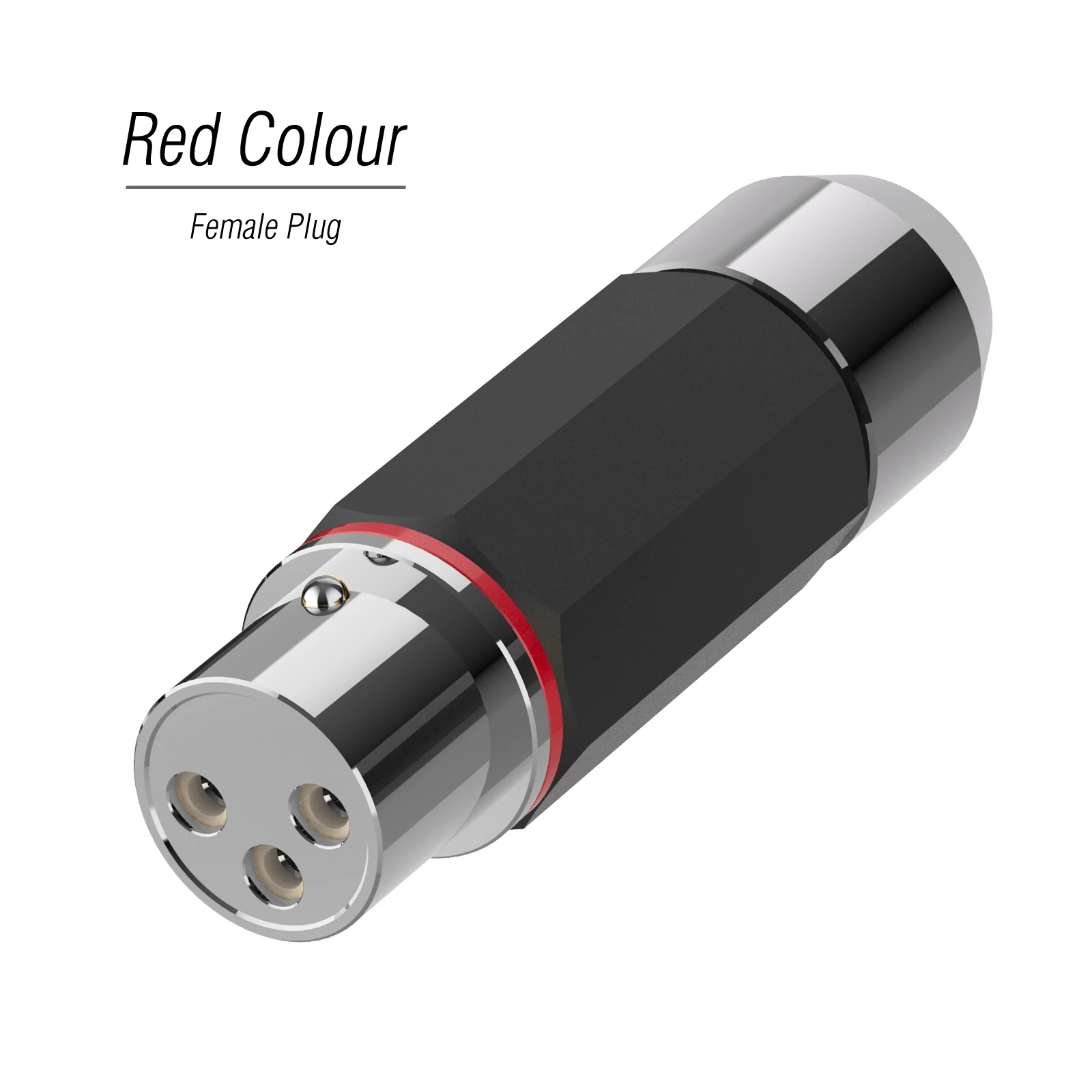 Monosaudio XMF709/XMF709 Reinkupfer Gold/Rhodium Beschichteter XLR-Stecker, HiFi-Audio-Mikrofonkabel, symmetrischer Stecker – Detail 3