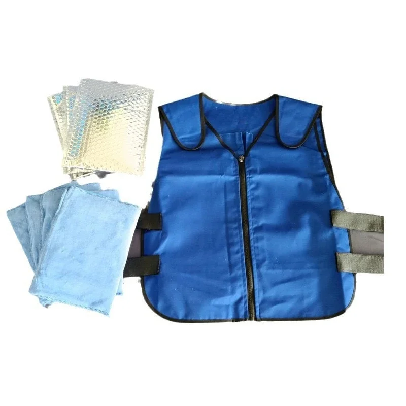 Fire cooling vest, quick cooling outdoor work cold vest, physical cooling