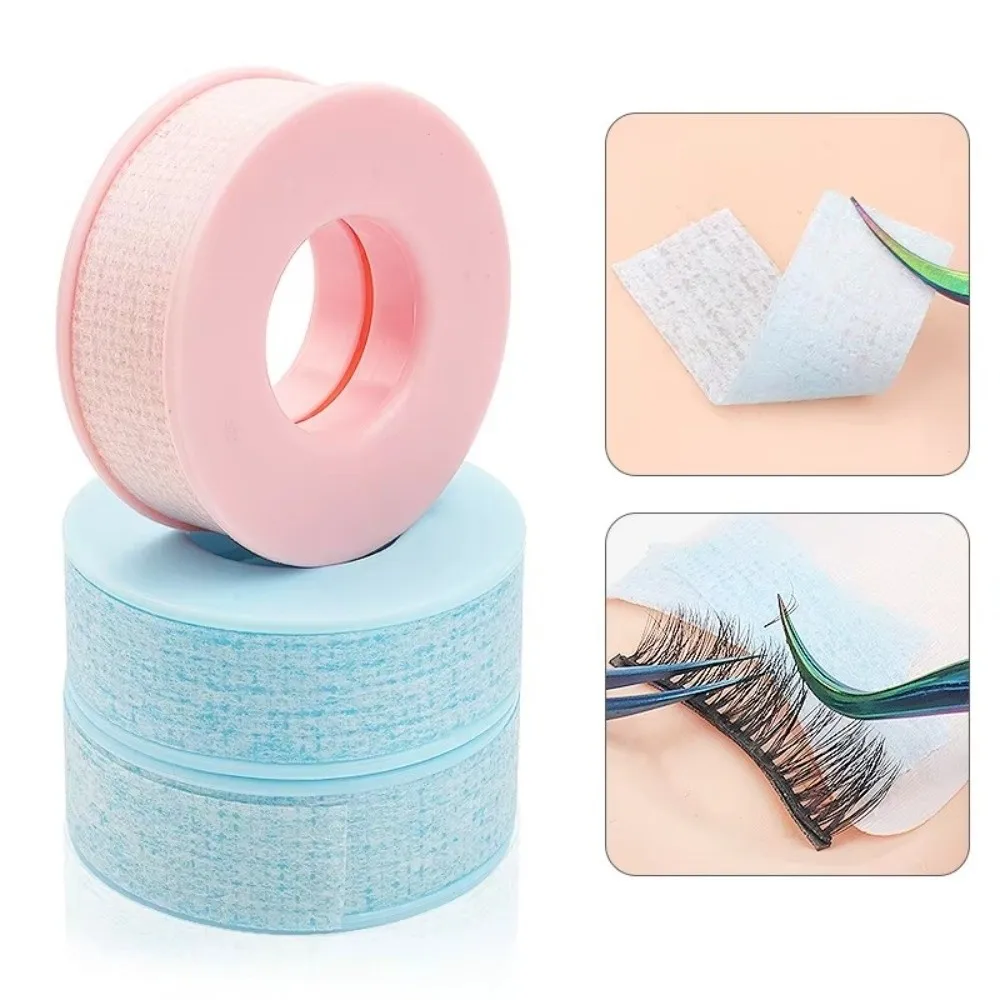 Non-Woven Eyelash Extension Tape Grade Micropore Fabric Lash Lifting Tape Anti-Allergy Low Trauma Silicone Gel Tape