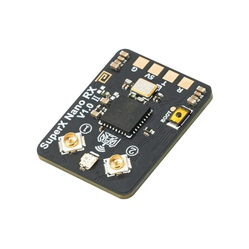 

【PRICE-DROP!】For RC FPV Long Range Racing Drone Airplane Compatible- For BETAFPV Superx ELRS Nano Receiver 2.4G+ 868M Dual-Band