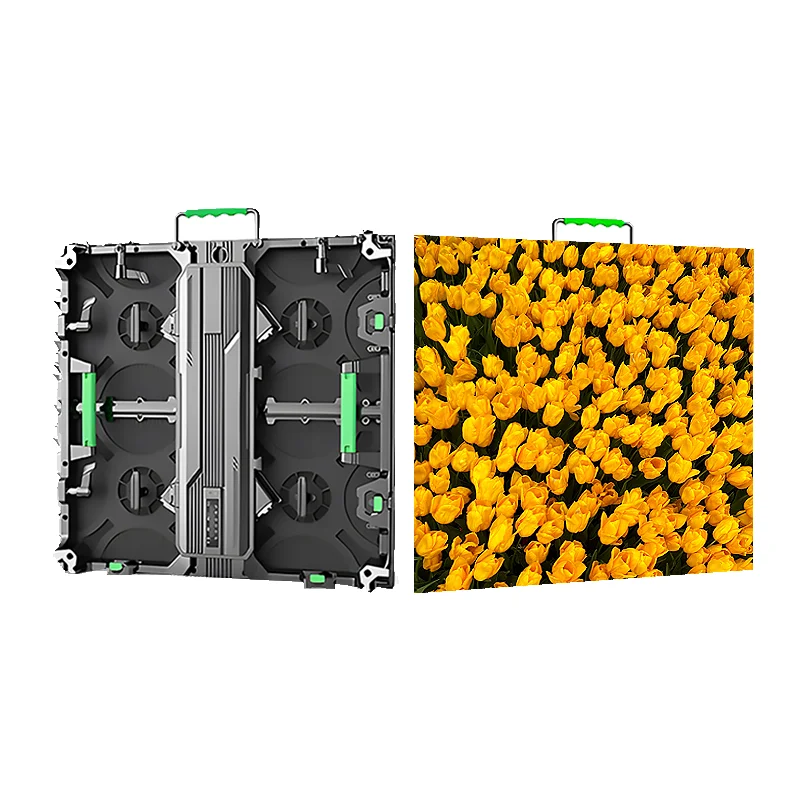 Outdoor Rental LED Display P2.97 High Definition Seamless Video Wall for Trade Shows Churches Conferences and Studios view 2