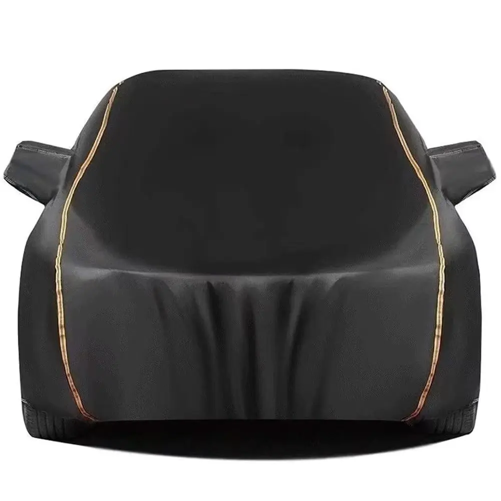 

Heat Insulation Car Cover Rainproof Snowproof Auile Clothing ield Anti-blast Sun Protection Fuzz Cotton Car Coat