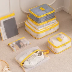 Organizador viaje – cubos de embalaje maletas ropa zapato plegable