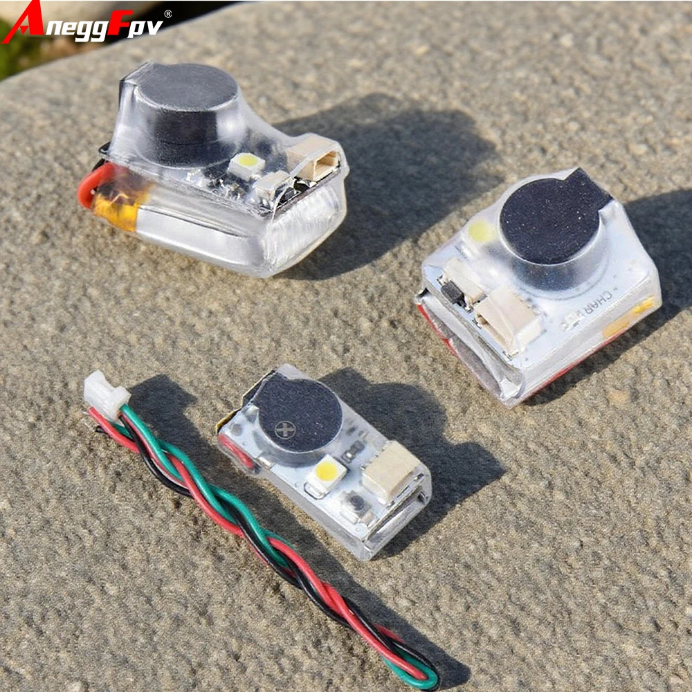 AneegFpv Finder JHE42B JHE20B JHE42B S LED Light With Battery, 5V Super Loud Buzzer Tracker W, Model Aircraft, And Search Engine