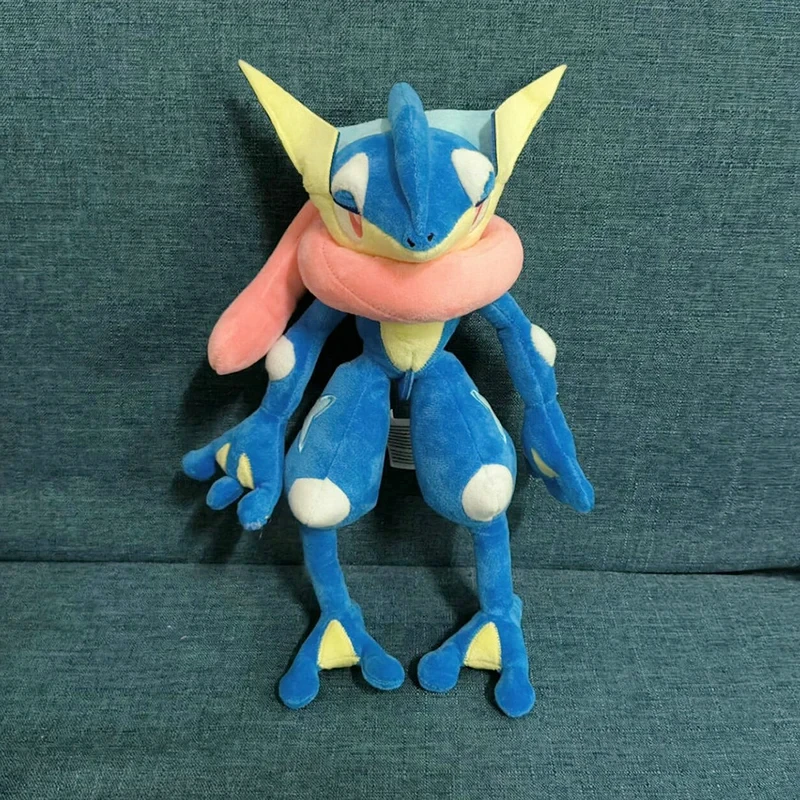 30cm Pokemon Greninja Plush Toy Stuffed Kawaii Anime Ninja Frog Doll Home Decor Christmas Gift For Child Kids