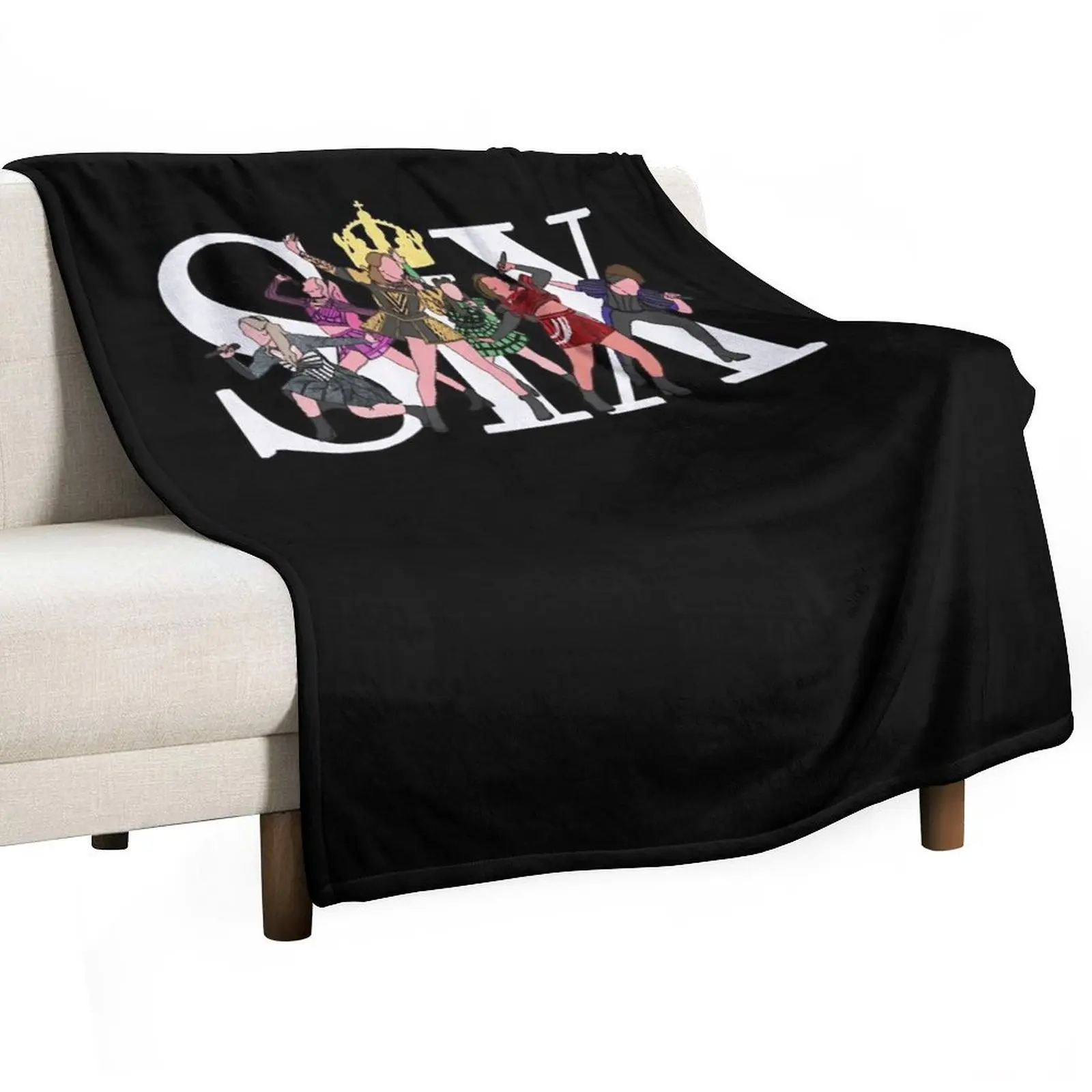 More Then Awesome Six Graphic For Fan Throw Blanket Nap Furrys cosplay anime blankets and throws For Decorative Sofa Blankets