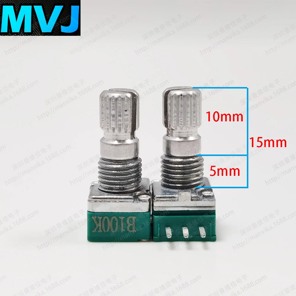 RK097Single potentiometerB1KB5KB10KB100KSpeed regulating potentiometer Dimming potentiometer