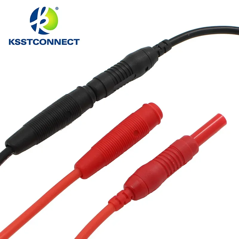 TL454 1M female to male 4mm banana plug test line,Patch Cord,test leads,CATIII 1KV/32A