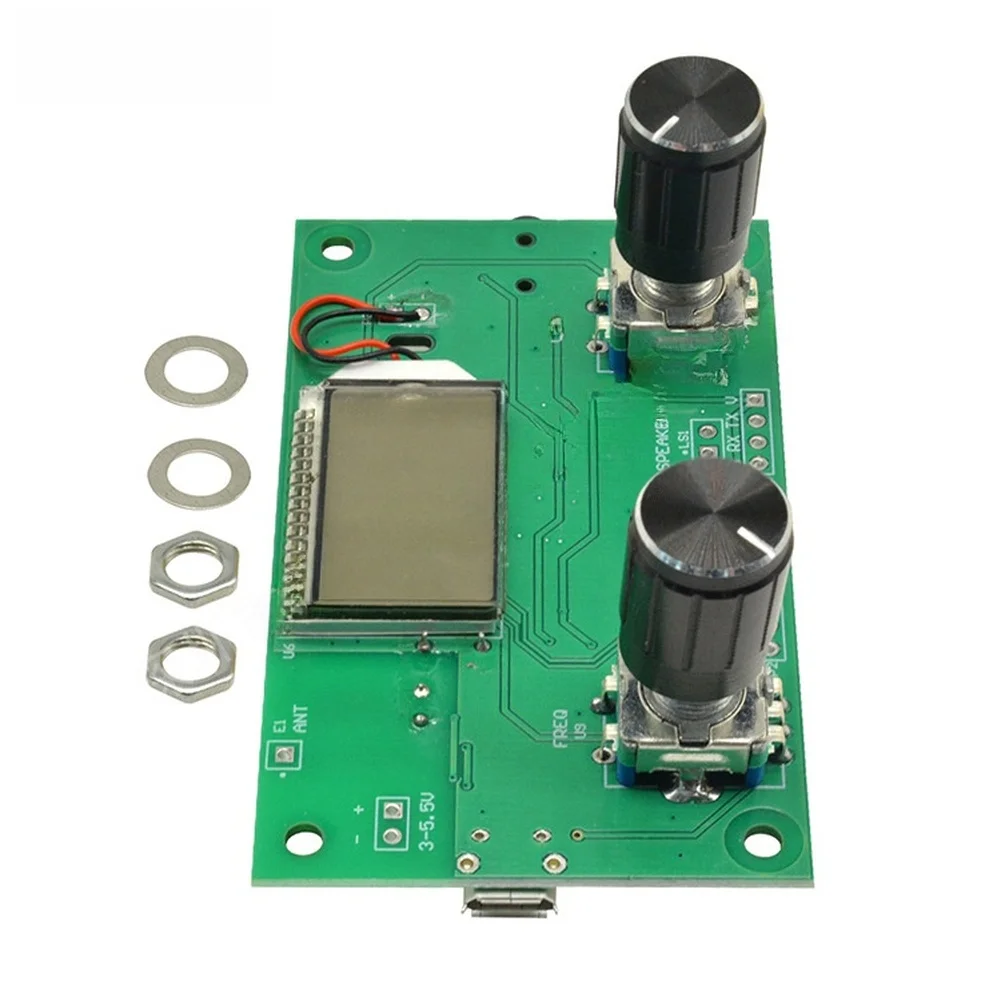 For fm Radio Module for 87-108 MHz Band with Automatic Station Search Manual Tuning and Dual Channel Audio Interface