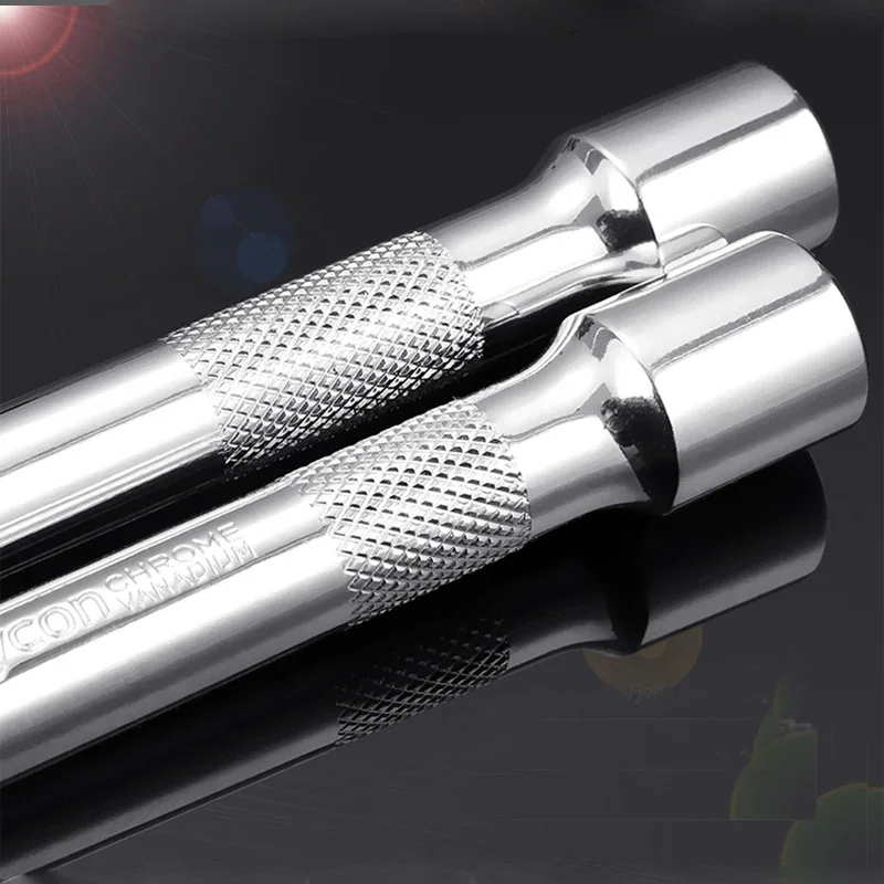 1Pc 3" 6" 10" Long Extension Bar 3/8 Drive Ratchet Socket Extender Hand Adjustment Tool Extension Socket Drive Hand Tool