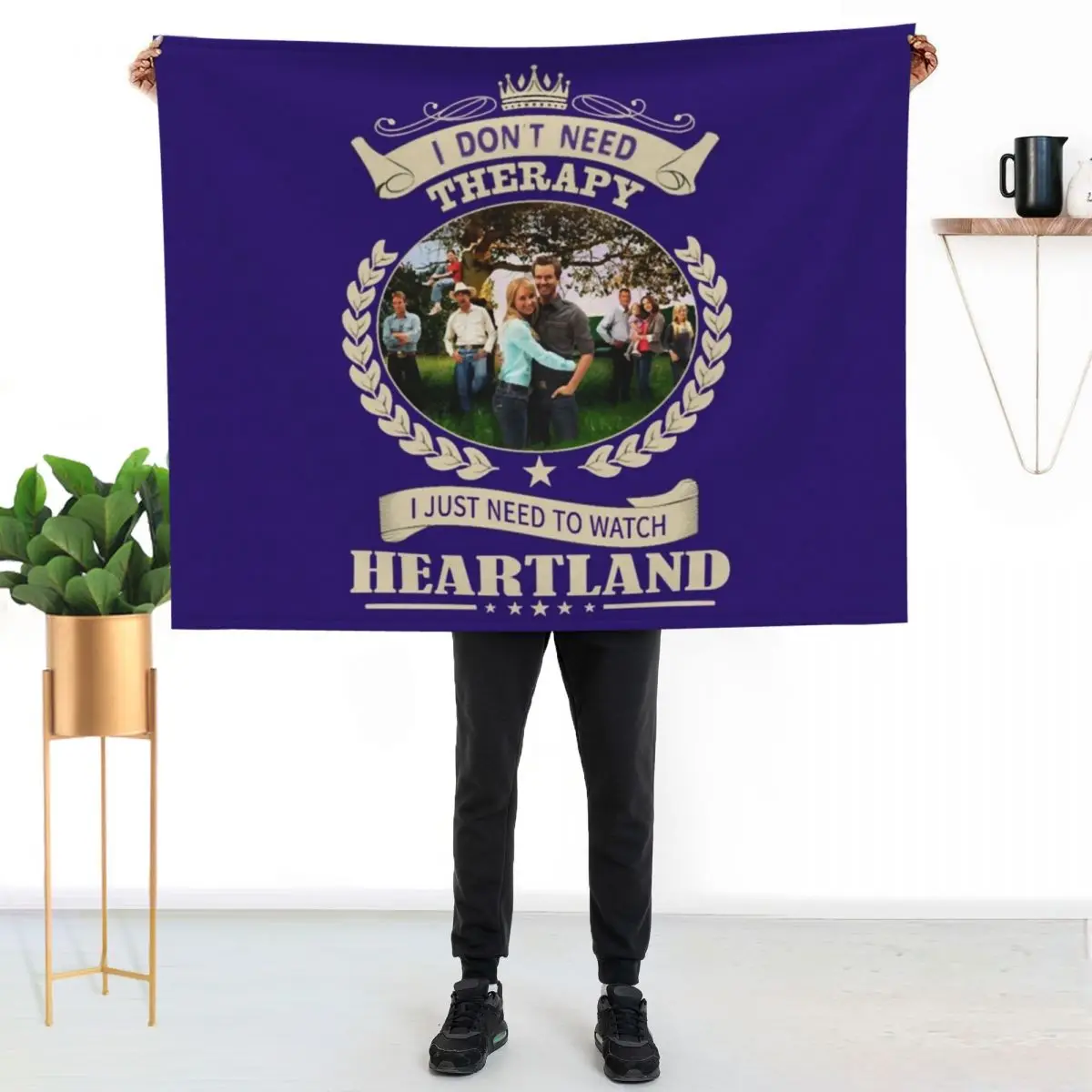 heartland ,Heartland US,Heartland Canada Throw Blanket For Baby Retros Baby Picnic Custom Sofa Quilt Blankets