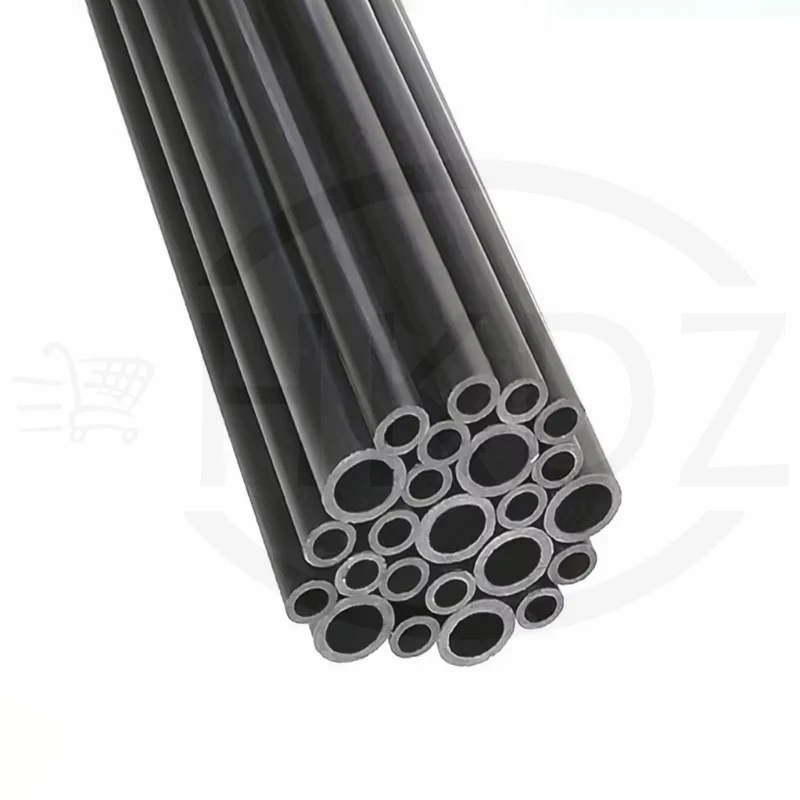 1Pcs Length 500mm Carbon Fiber Hollow Round Tube High Quality OD 2mm - 22mm For DIY Kite/RC Airplane Model Quadcopter