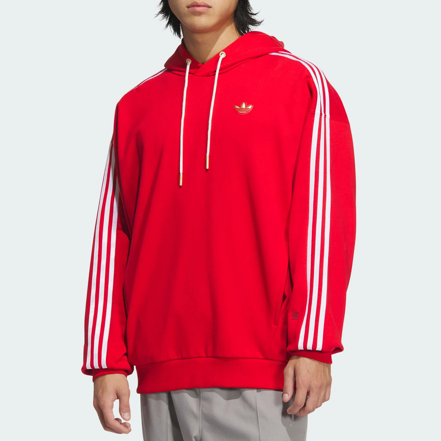 

Adidas genuine genuine Men's Sportswear Loose Fit Knit Sweatshirt KA0820