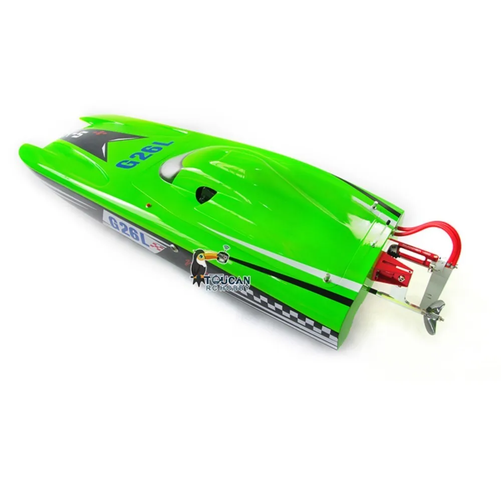 DTRC Huigh Speed RC Racing Boats 1170MM 26CC Fiber Glass G26L Remote Control Ship ARTR Boats Model for Boyfriend Gifts