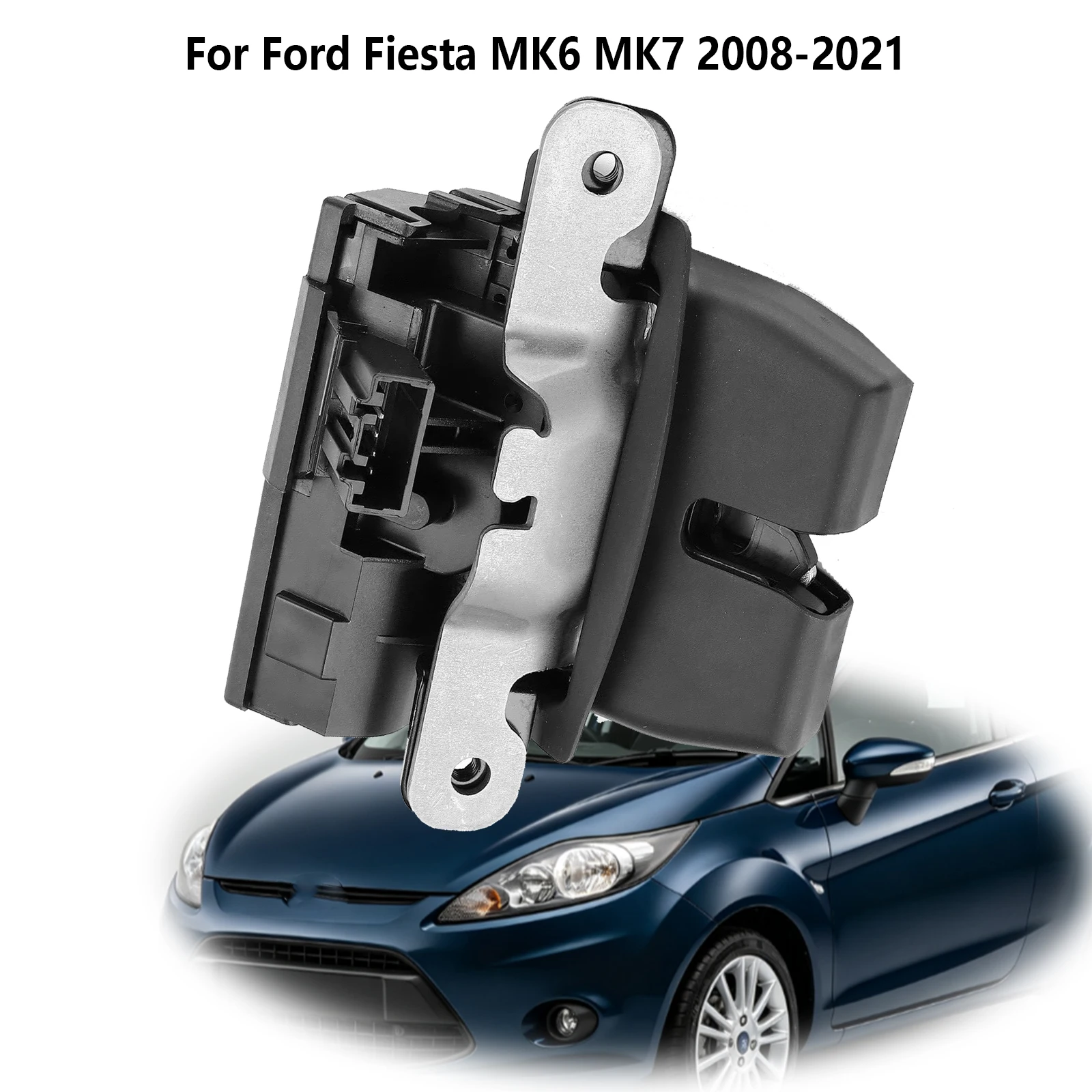 For Ford Fiesta MK6 MK7 Trunk Lock Actuator 8A61-A442A66-BE 1761865 Tailgate Boot Latch Replacement Part for 2008-2021 Models view 2