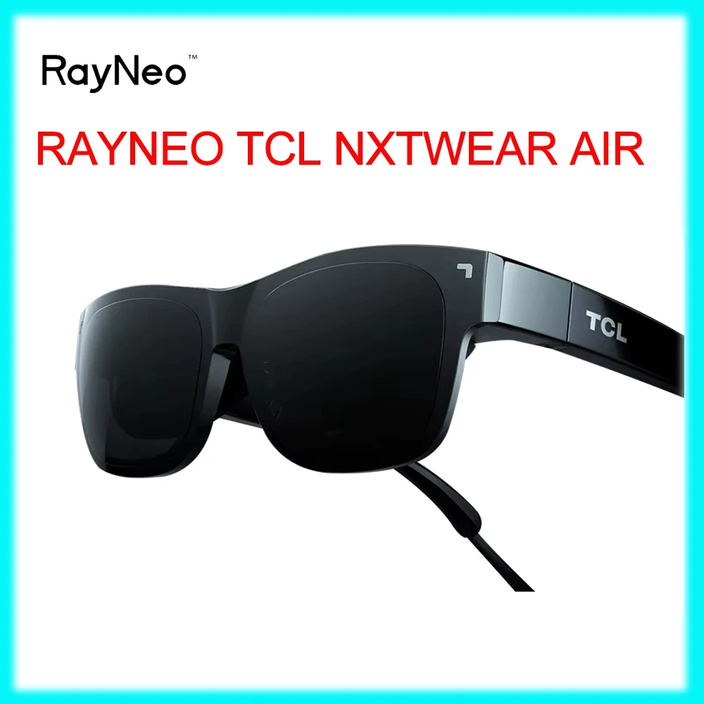 RayNeo TCL NXTWEAR AIR AR очки 140-дюймовый экран двойной Full HD микро-OLED дисплей для телефона компьютер игровой автомат частный кинотеатр