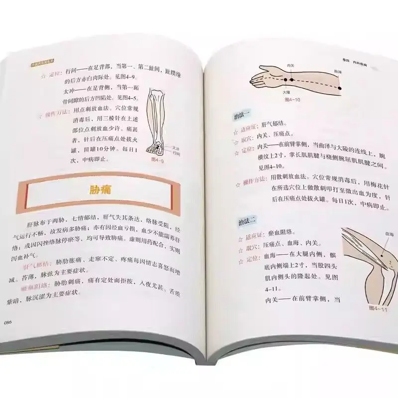 طعن الدم وعلاج أمراض طبية واحدة، اختيار نقاط الوخز لعلاج جميع أنواع المرضى