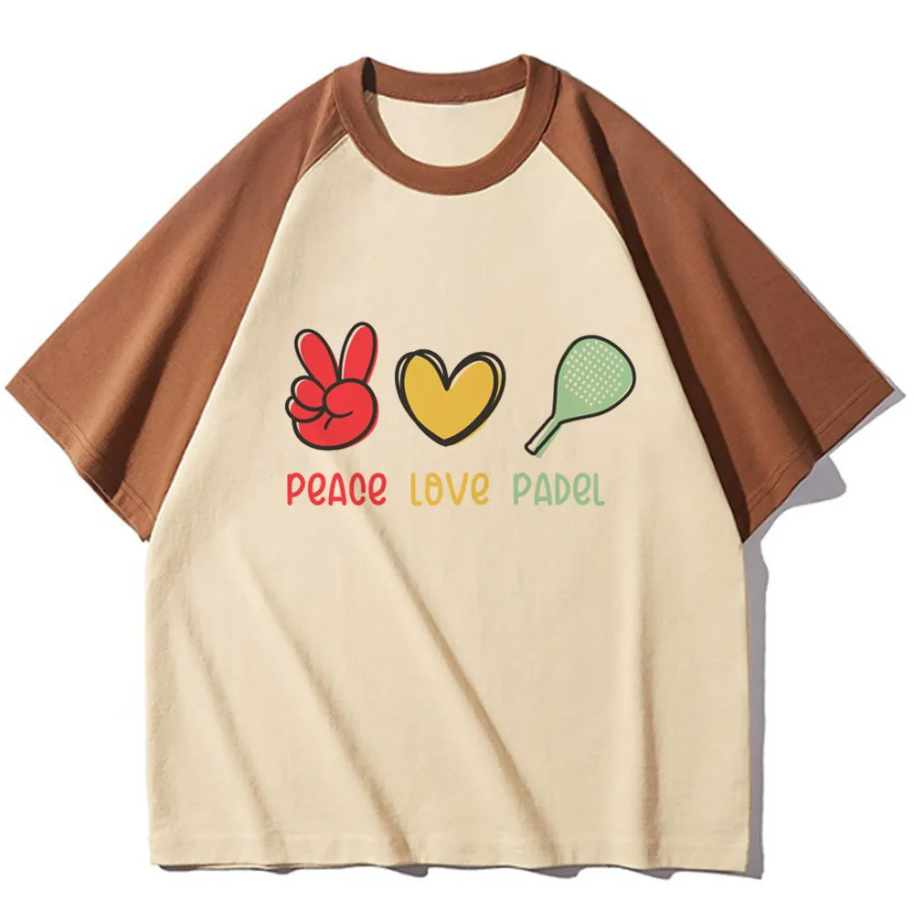 Padel t-shirts women graphic t-shirts female manga funny clothes