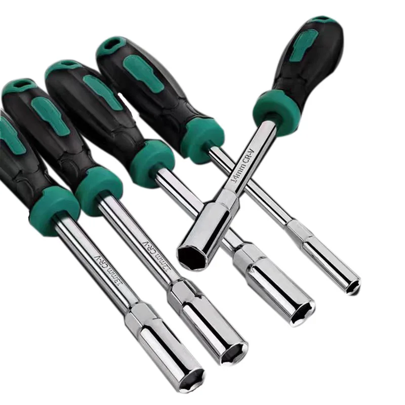 5/5.5/6mm Socket Screwdriver Steel Socket Wrench Hex Key Spanner Nut Driver Hexagonal Screw Driver Repair Tools