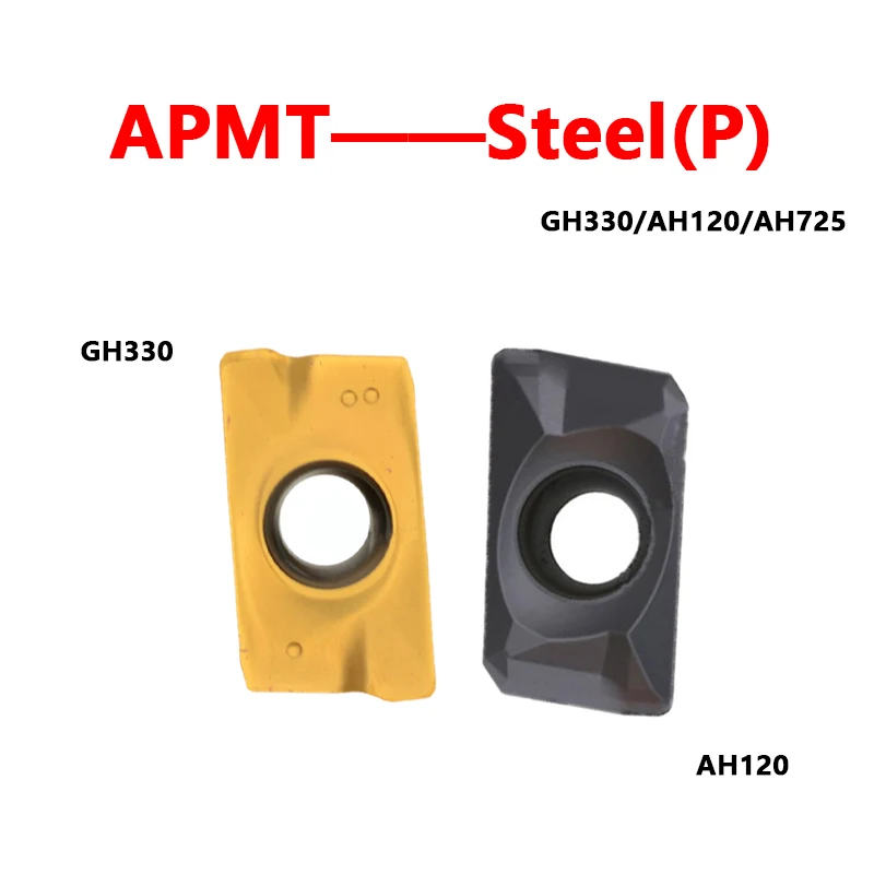 

APMT1135PDER-H02 GH330 APMT1604PDER-M02 AH725 AH120 APMT 1604 PDER Original Milling Inserts APMT1135 APMT1604 Lathe Cutting Tool