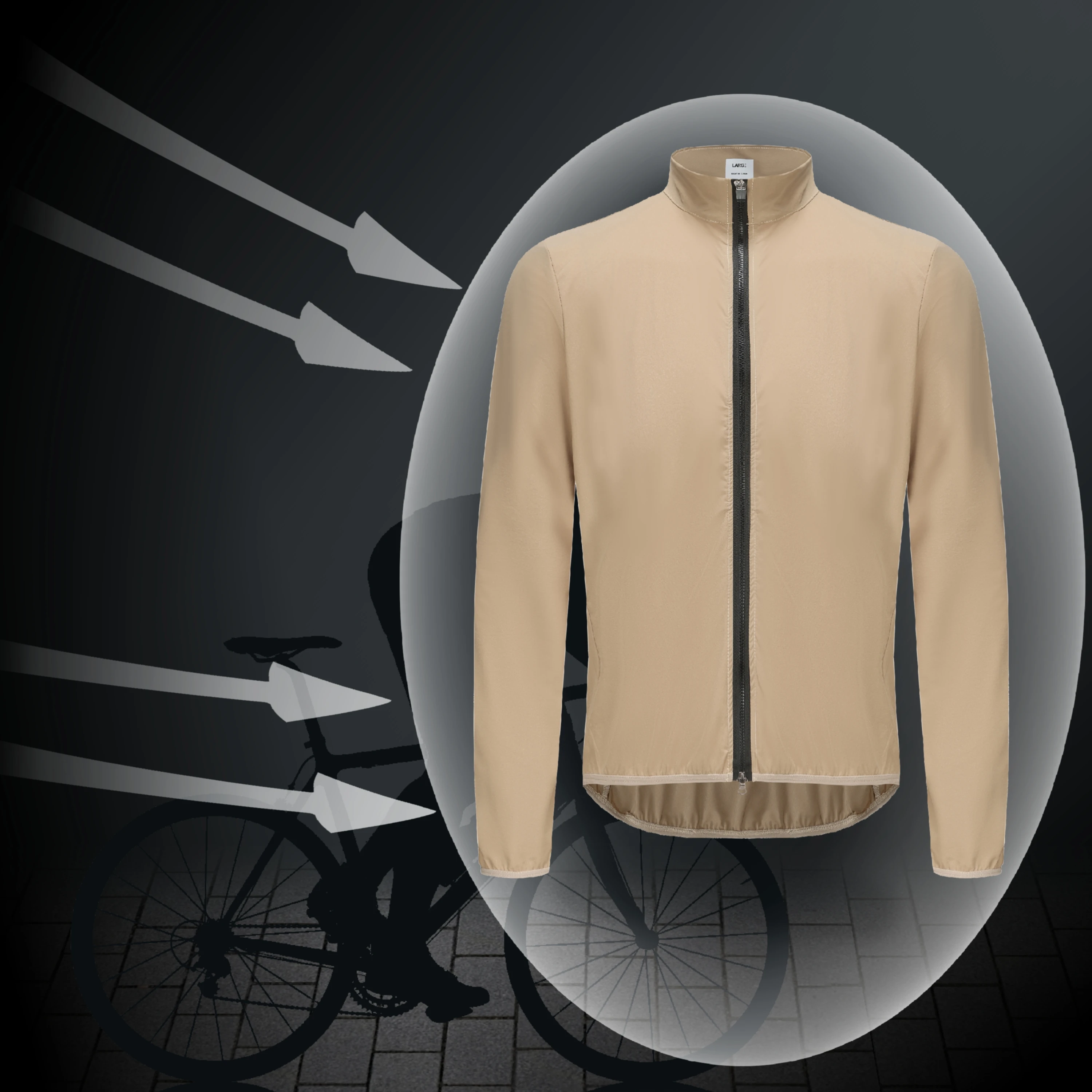 Spexcell Rsantce-Veste de Cyclisme Légère à Manches sulfpour Homme, Maillot Coupe-Vent et Imperméable, Vêtements de Vélo VTT, 2023