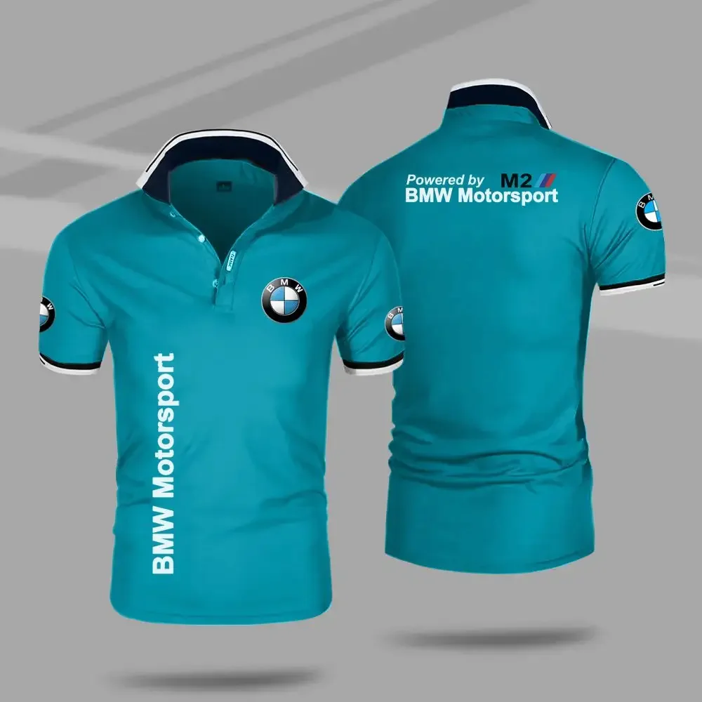 2024 ciclismo esporte masculino bicicleta bmw alta qualidade cavalo conforto camisa polo de alta qualidade rua ao ar livre moda bmw polo