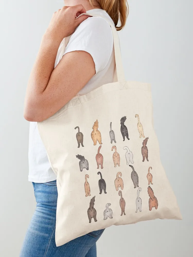 

Cat butts Tote Bag Women's tote bag Lady bags hand bag ladies Canvas for women