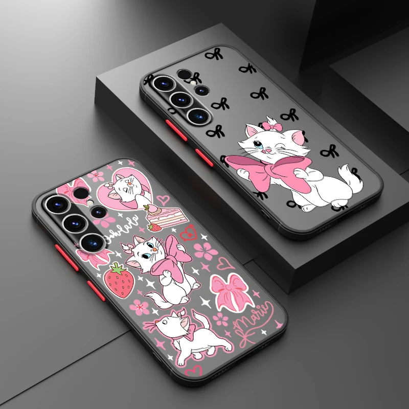 

Funda Phone Cover Case for Samsung Galaxy S26 S23 FE S20 S24 Plus S21 Note 20 10+ S25 Ultra S22 Disney Marie