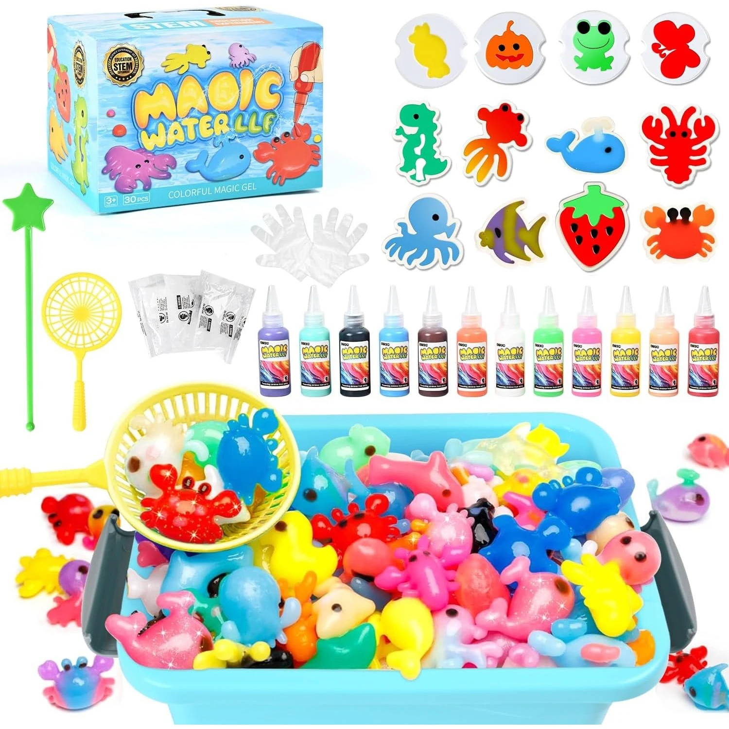 giocattolo-magico-elfo-d'acqua-set-puzzle-per-bambini-kit-fai-da-te-per-creare-elfi-d'acqua