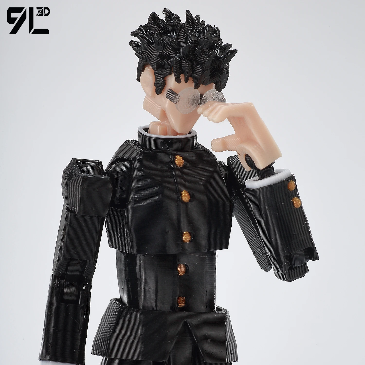9L3D-Printed Dummy 13 Multi-Jointed Articulated Daitan-dō Anime