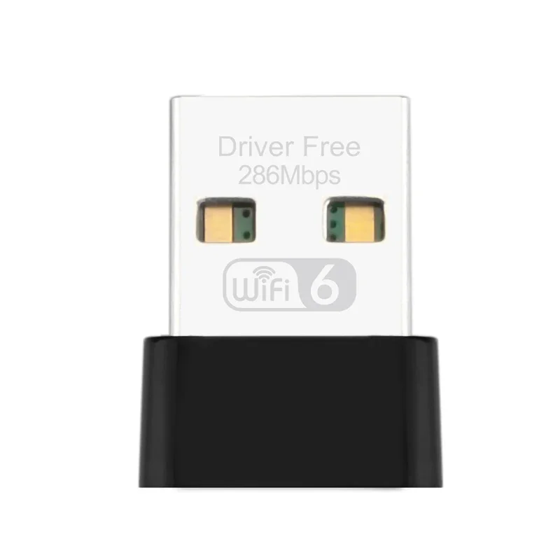 WIFI 6 USB Dongle AX286 2.4GHz Mini USB WiFi Card Adapter Wireless Network Receiver For PC/Laptop For Windows7/10/11 Driver Free