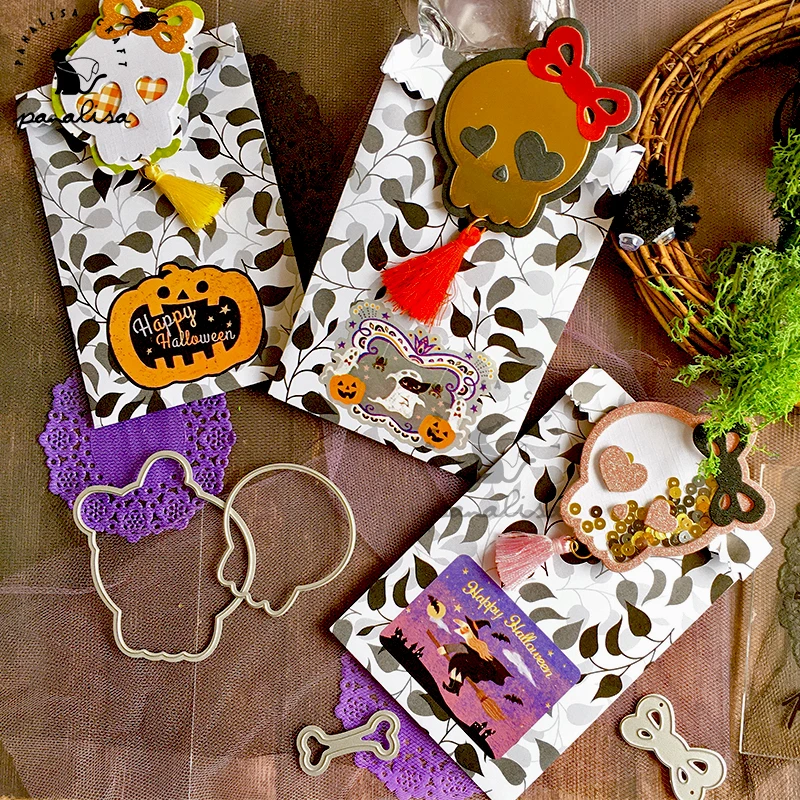 Panalacraft ozdoby na Halloween śliczne Bat metalowe wykrojniki halloween diecut scrapbooking papier do albumów ręcznie robione kartki tłoczenie