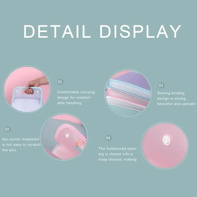 A4 ملف منظم حامل مستندات 13 جيوب مقاوم للماء توسيع الأكورديون ملف المجلدات وثيقة حقيبة مدرسة مكتب القرطاسية