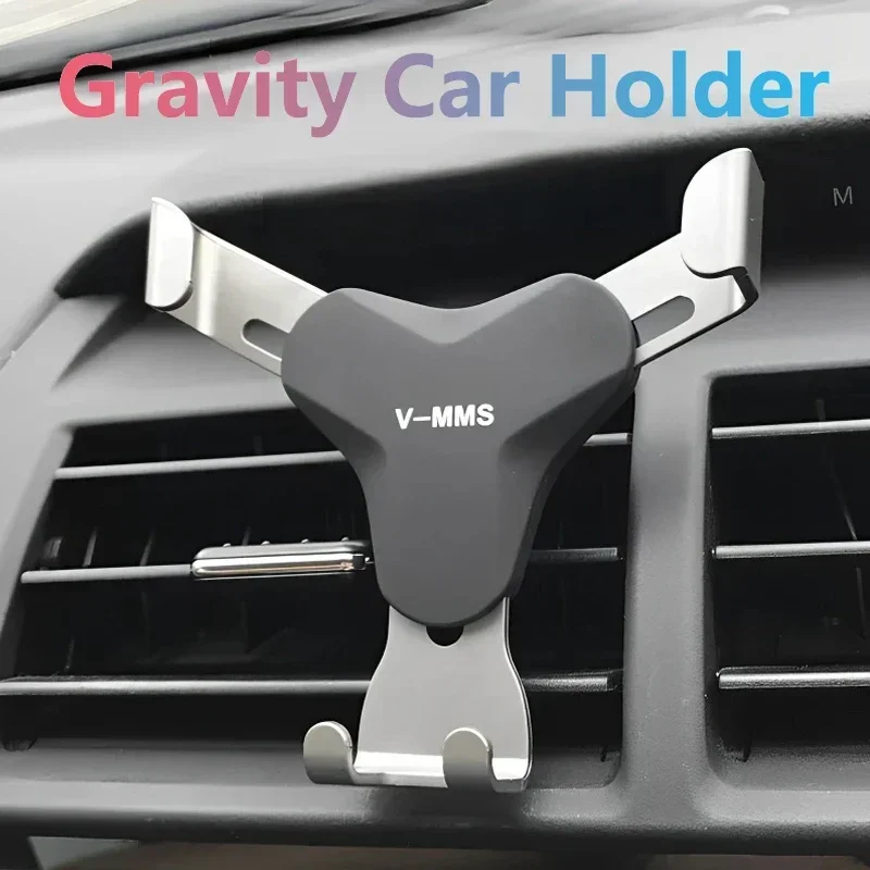 Gravity Car Holder Auto Air Vent Mount Clip Bracket Cell Holder No Magnetic GPS Mobile Phone Stand for IPhone 14 13 Samsung