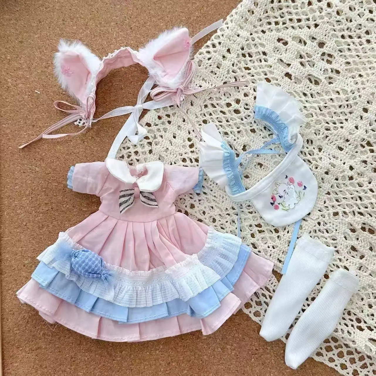 30cm Doll Clothes Princess Dress Changing Clothing Cute 1/6 BJD Doll Outfit Set Girl Toy Gift Doll Accessories