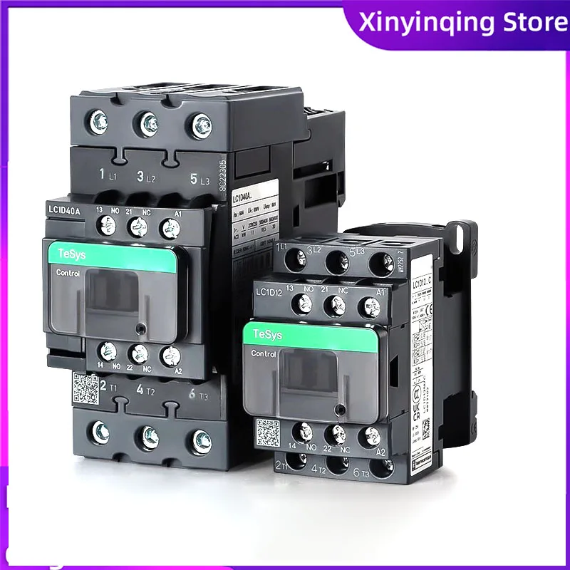 جديد وأصلي التيار المتناوب قواطع LC1D09M7C قواطع LC1D12 18 25 32 38 9-38A لفائف AC24/360/110/220/380V B7C CC7C F7C M7C Q7C #1