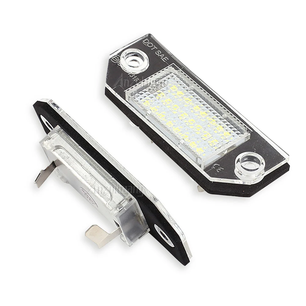 2 teile/para LED-Kennzeichen Licht Lampen Beleuchtung Upgrade für Ford Focus 2 st 225 c max 2003 2004 2005 2006 2007