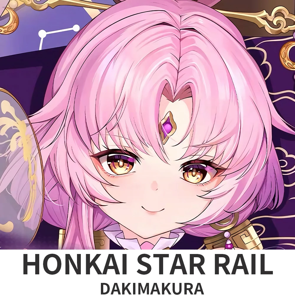 Anime Honkai Star Rail Fu Xuan Dakimakura Hugging Body Pillow Case Cover Pillowcase Cushion Bed Linings