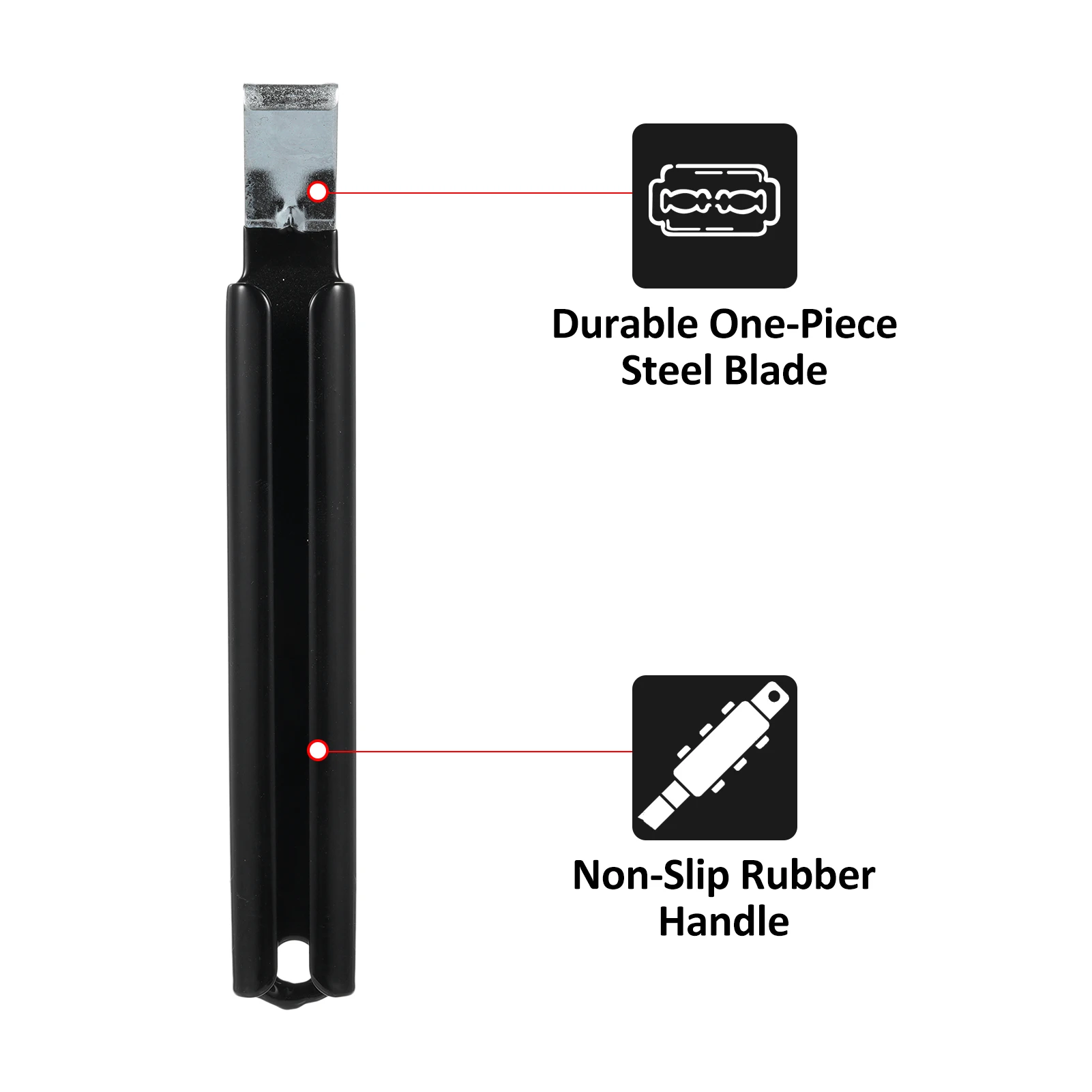 2PCS Vinyl Siding Removal Tool for Installation and Repair Extra Long Non-Slip Grip Handle Easy Removal of Steel Zip Tool