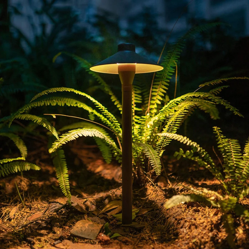 

LED Lawn Light Outdoor Garden Light Waterproof Home Garden Villa Park Garden Grass Mushroom Solar Light Insert Ground Light